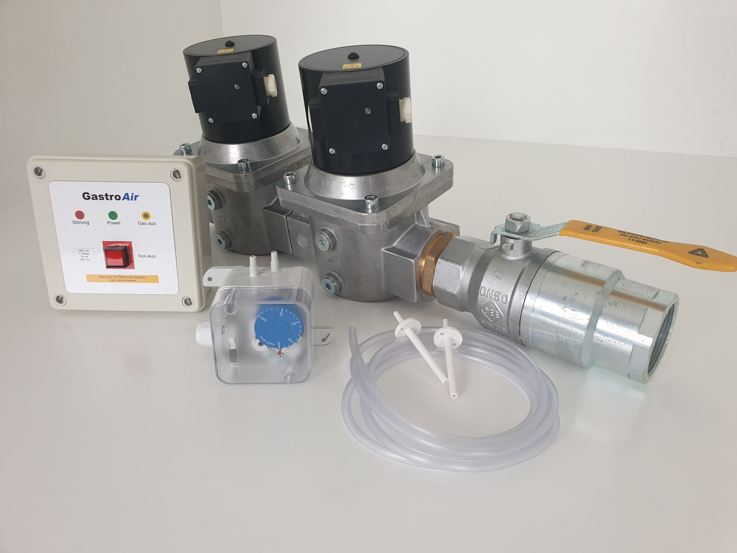 Gas-Absperreinrichtung 50 (Komplettset)