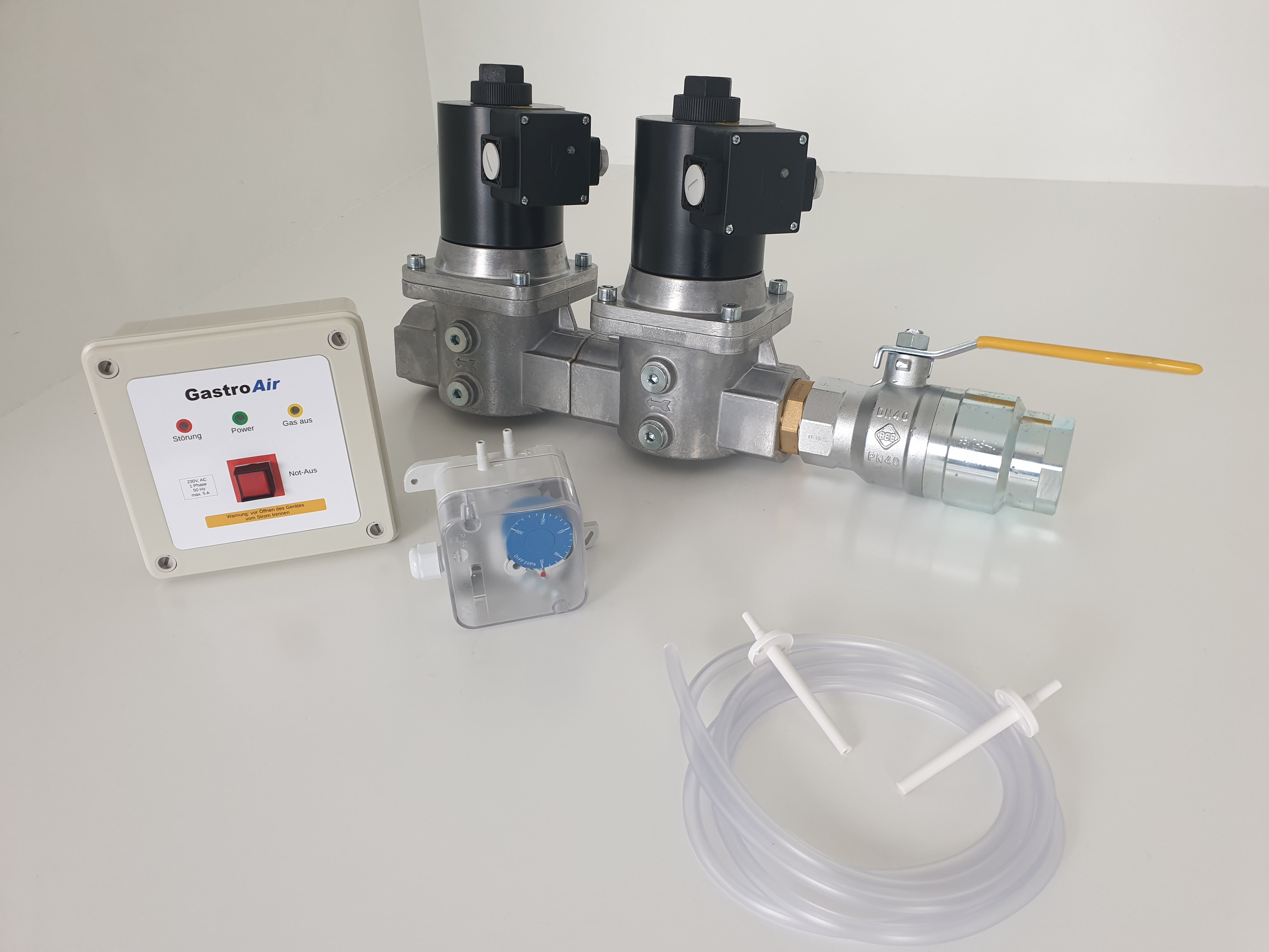 GasAbsperreinrichtung 40 (Komplettset) GastroAir GmbH