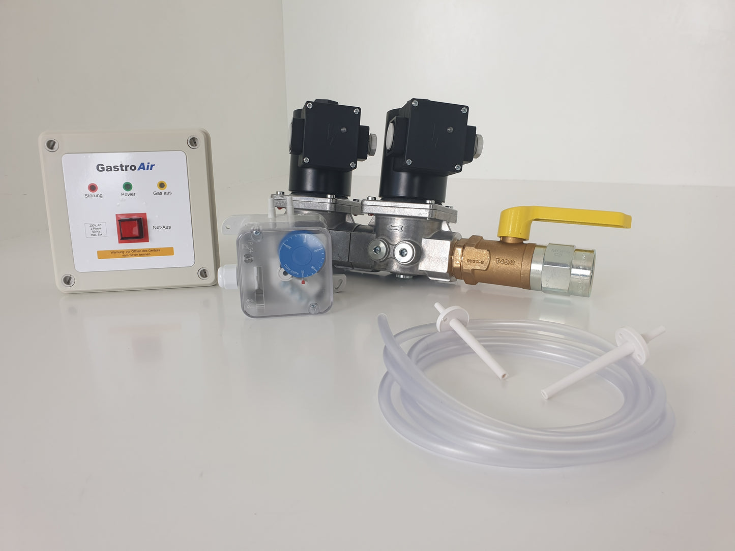 Gas-Absperreinrichtung 25 (Komplettset)