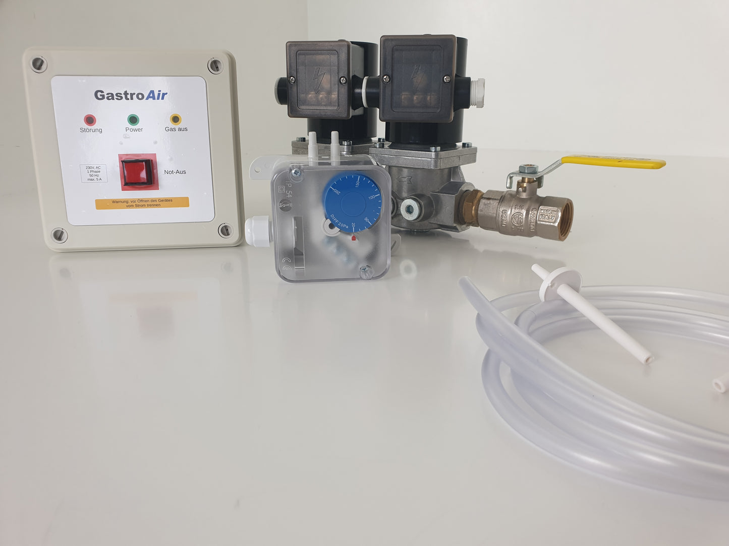 Gas-Absperreinrichtung 20 (Komplettset)